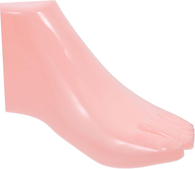 OUNONA Footies Socks for Women Foot Mannequin Display Stand Sock Foot Model Mannequin - Image 3